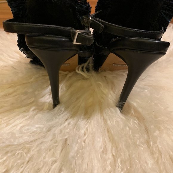 Topshop Patterned Sandal with Trimmed Edges - Picture 7 of 10